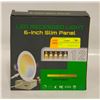 Image 1 : PACK LED RECESSEO LIGHT WITH 6" SLIM PANEL