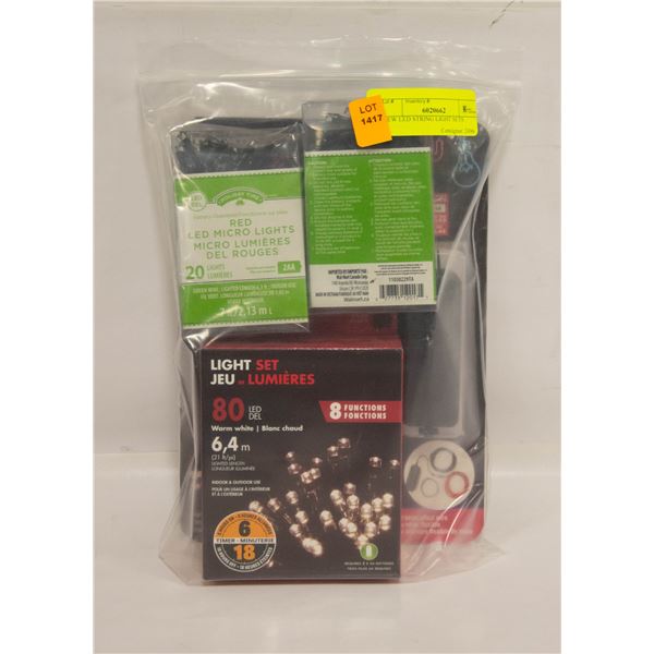 NEW LED STRING LIGHT SETS