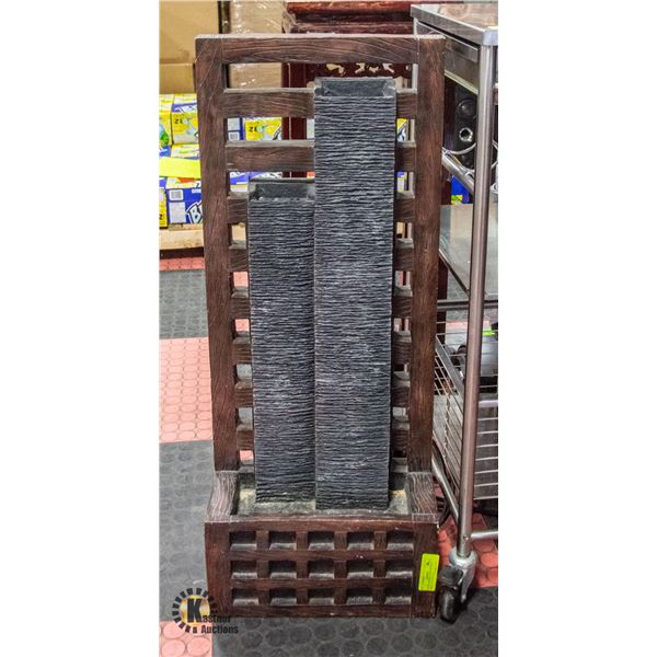 ESTATE WATER FOUNTAIN WALL APPROX 3 FT-ESTATE