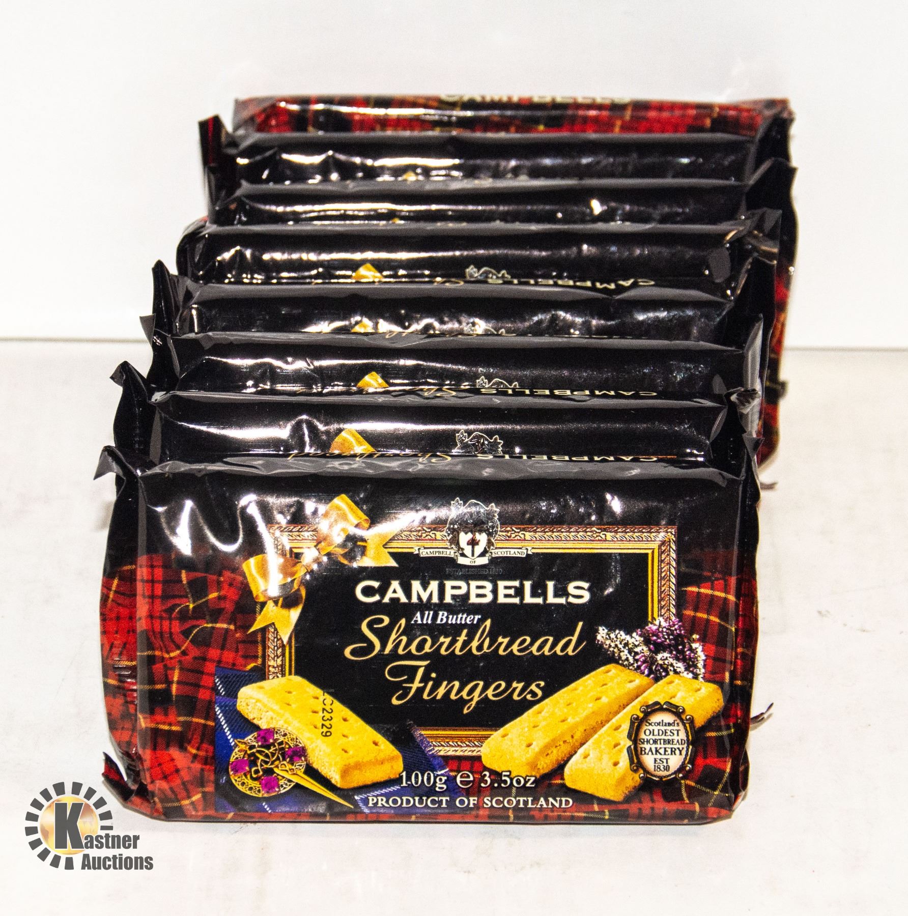 EIGHT PACKAGES OF CAMPBELL SCOTTISH SHORTBREAD