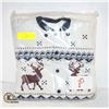 Image 1 : 9-12 MONTHS REINDEER THEME SNOWSUIT WITH