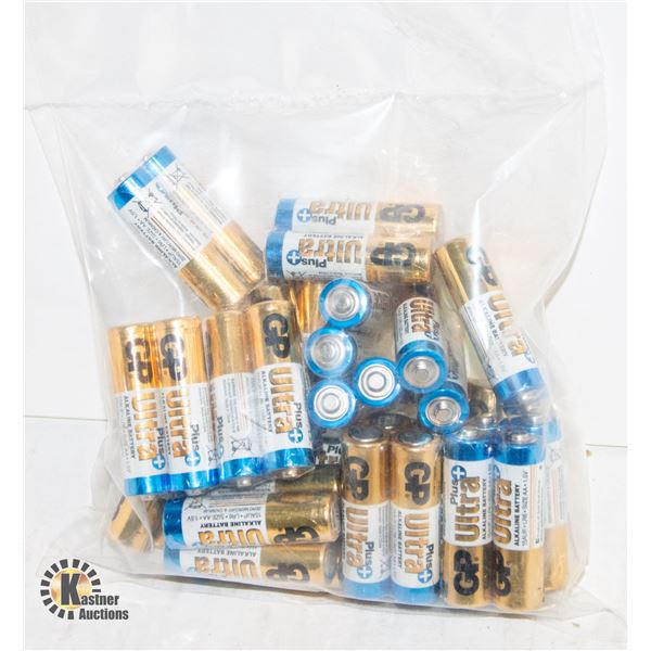 20 X 2 PM BATTERIES,40 BATTERIES TOTAL ALKALINE AA
