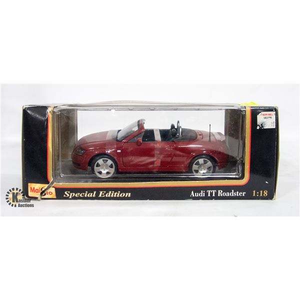 MAISTO AUDI TT ROADSTER SPECIAL ED, 1:18 SCALE