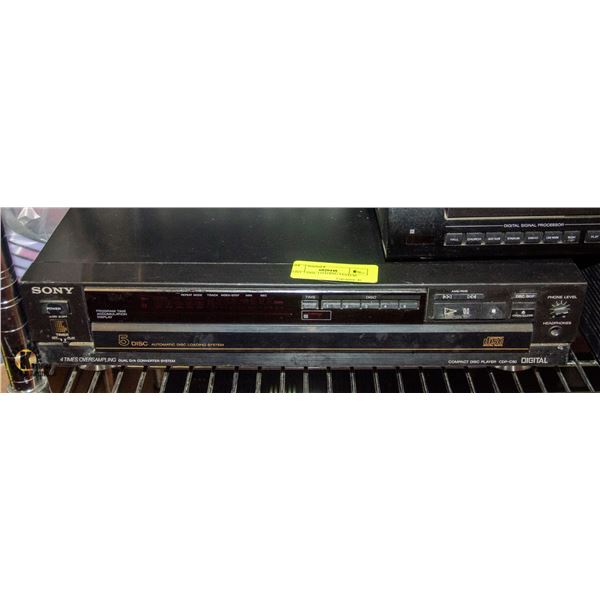 SONY 5 DISC LOADING SYSTEM