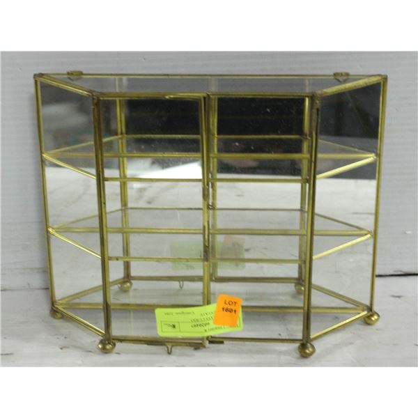 ESTATE GLASS CURIO CABINET-ESTATE