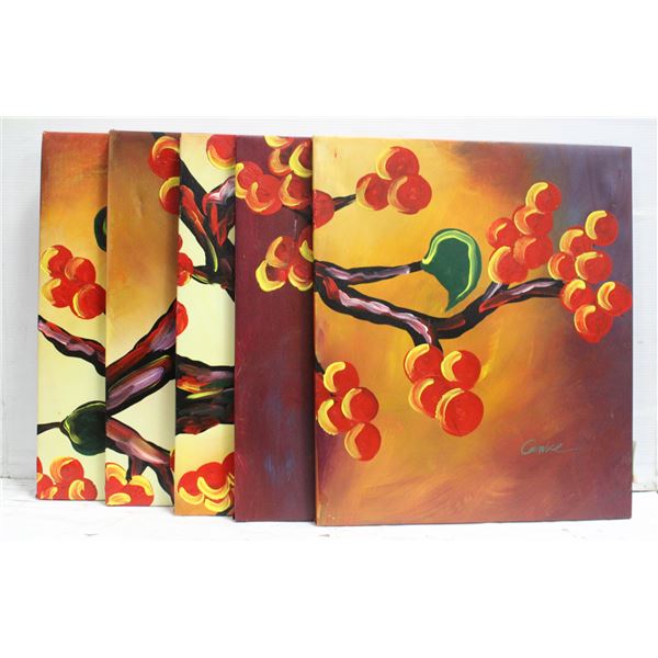 SHOWHOME 5 TRI ART CHERRY BLOSSOM KATALIN