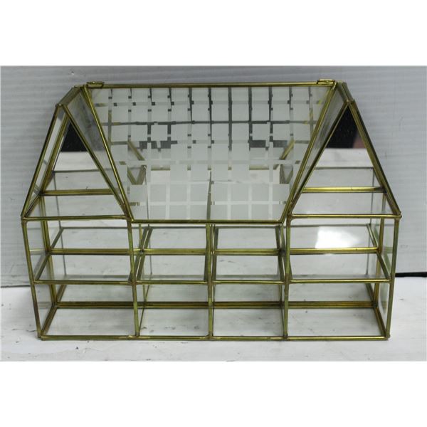 ESTATE GLASS CURIO CABINET-ESTATE