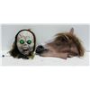 Image 1 : HORSE HEAD MASK & ZOMBIE MASK TOGETHER-ESTATE