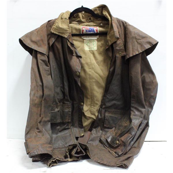 LARGE DUCKS UNLIMITED KOOLAH WESTERN SLICKER OIL