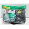 Image 1 : BLACK ANKLE SOCKS 6-12 SIZE 6-PACK FRUIT OF