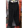 Image 1 : MENS XSMALL BLACK DRESS PANTS UNHEMMED