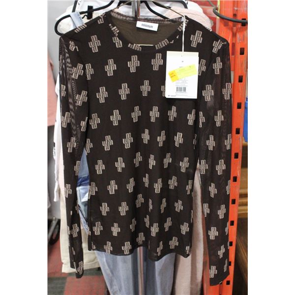 NEW BROWN MINIMUM FASHION LONG SLEEVE