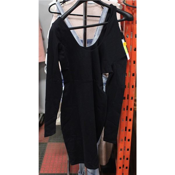 NEW WITH TAGS LADIES BLACK DRESS SIZE