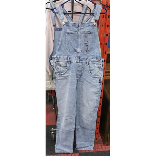 NEW WITH TAGS DENIM COVERALLS LADIES