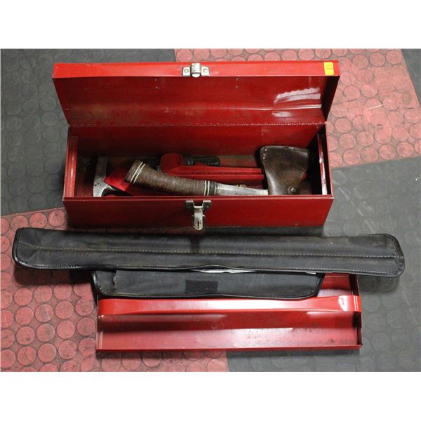 TOOL BOX WITH CONTENTS