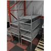 Image 1 : BALLIFF SIEZURE: PALLET OF 4 WIRE STEEL RACKS