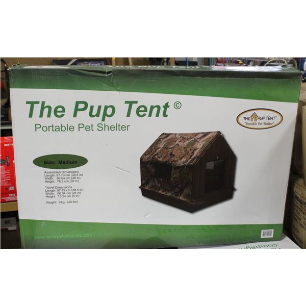 NEW SEALED PUP TENT PORTABLE DOG HOUSE