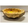 Image 1 : BOWL HAND CARVED FROM A SOLID BURL WOOD