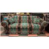 Image 1 : ESTATE NAVAJO STYLE PRINT FABRIC 3-SEAT SOFA