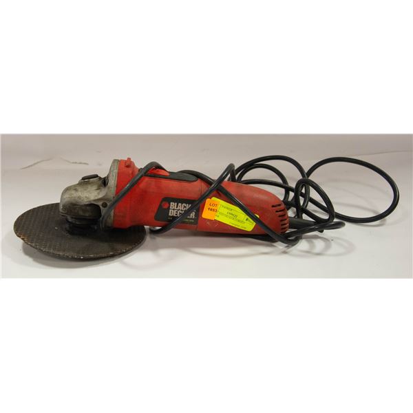 BLACK AND DECKER CORDED GRINDER