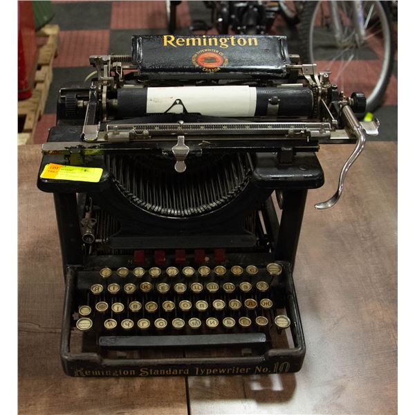 REMINGTON STANDARD TYPEWRITER NO.10