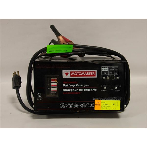 MOTOMASTER AUTOMATIC BATTERY CHARGER