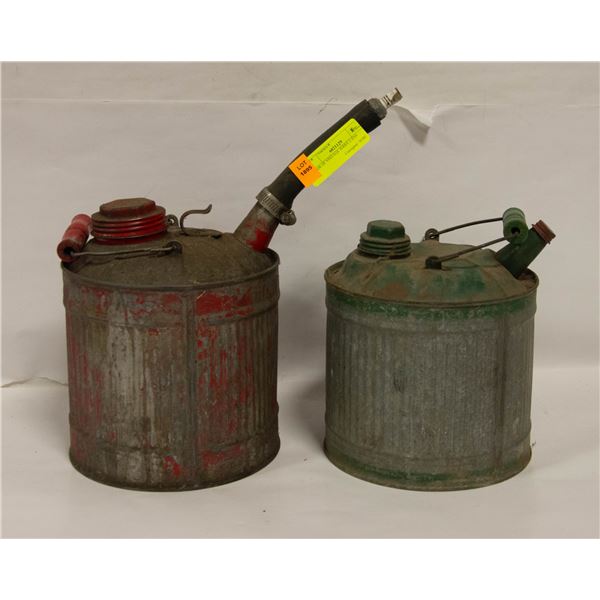 PAIR OF VINTAGE JERRY CANS