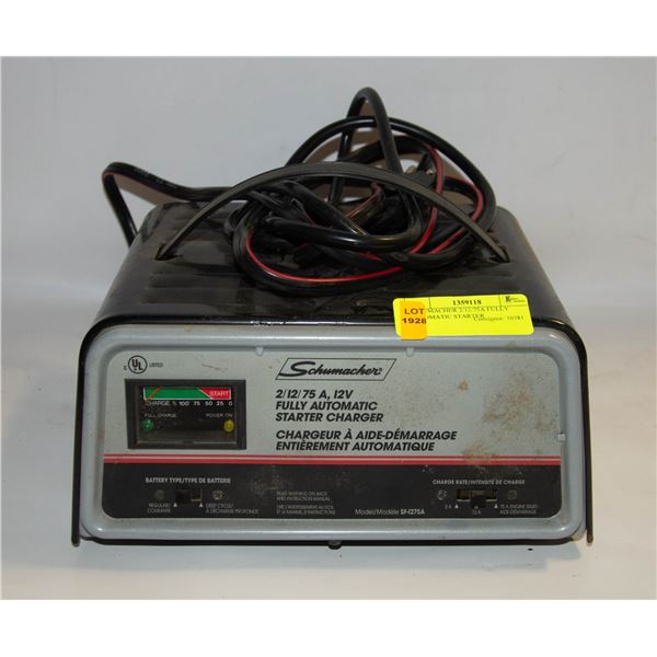 SCHUMACHER 2/12/75A FULLY AUTOMATIC STARTER