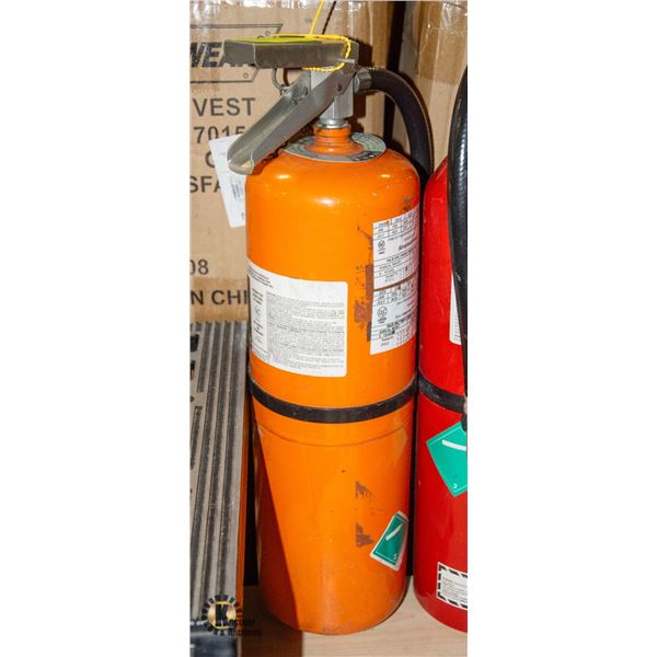 FULLY CHARGED FIRE EXTINGUISHER