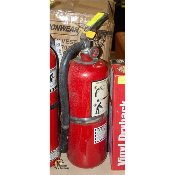 FULLY CHARGED FIRE EXTINGUISHER