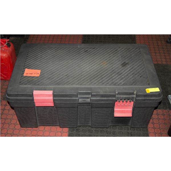 BLACK JOB BOX 32" X 18" X 13"