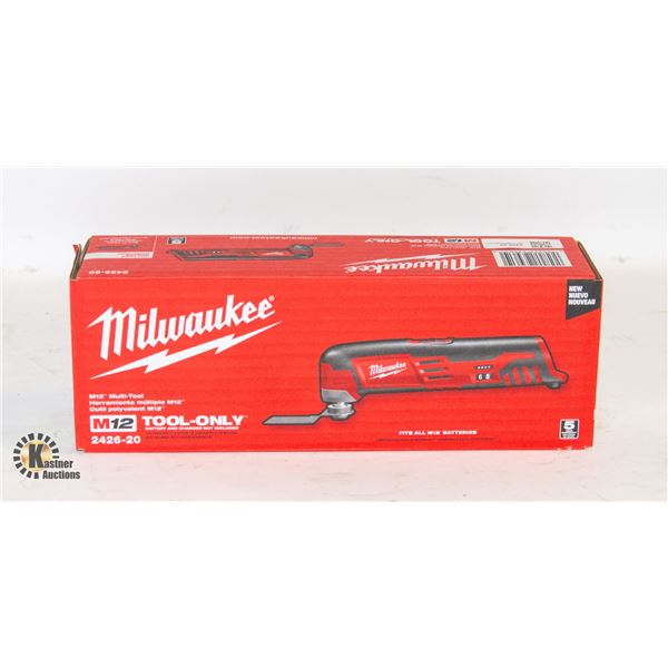 NEW MILWAUKEE M12 CORDLESS MULTI-TOOL