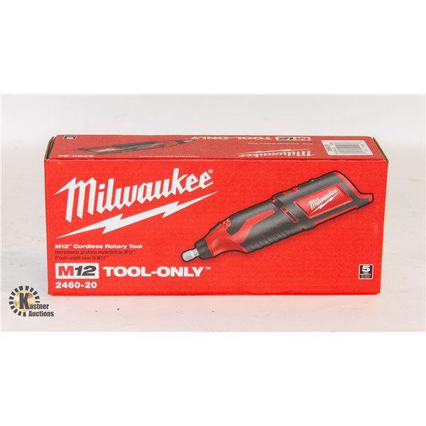 NEW MILWAUKEE M12 DIE GRINDER TOOL ONLY