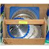 Image 1 : TRAY OF SAWBLADES