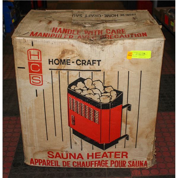 NEW OLD STOCK HOMECRAFT SAUNA HEATER