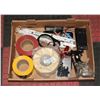 Image 1 : ASSORTED CAUTION TAPES, LAMPS, ETC