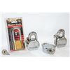 Image 1 : BOX W/4 MASTER LOCK HARDENED STEEL