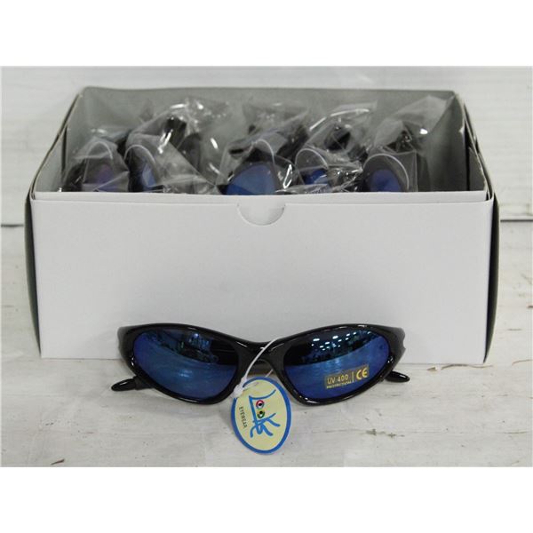 12 BRAND NEW PAIRS OF SPORTS SUNGLASSES TOGETHER