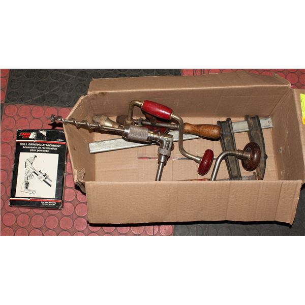 LOT OF VINTAGE HANDTOOLS