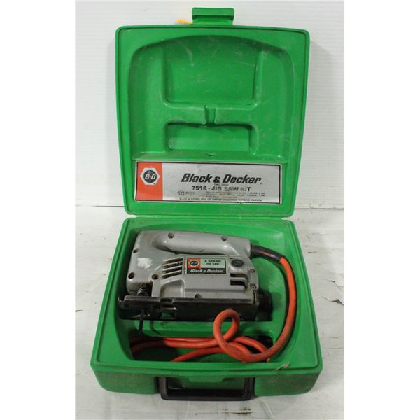 BLACK AND DECKER JIG SAW