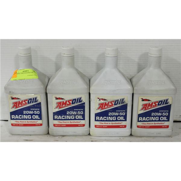 4 AMSOIL 20W50 RACING OIL
