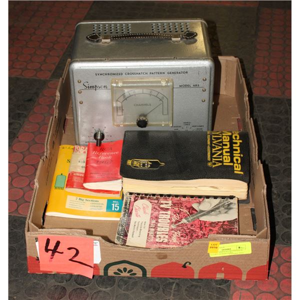 VINTAGE SIMPSON CROSSHATCH PATTERN GENERATORS,