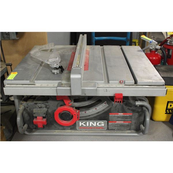 KING INDUSTRIAL TABLE SAW