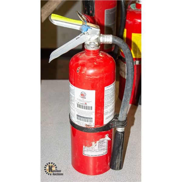 FULLY CHARGED FIRE EXTINGUISHER