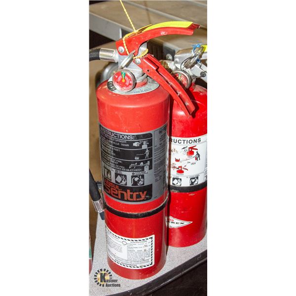 FULLY CHARGED FIRE EXTINGUISHER
