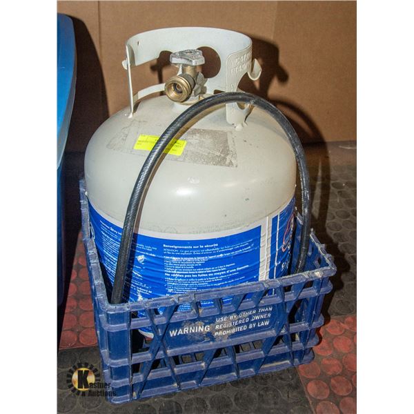 PROPANE TANK AND HOSE EXPIRES 2026