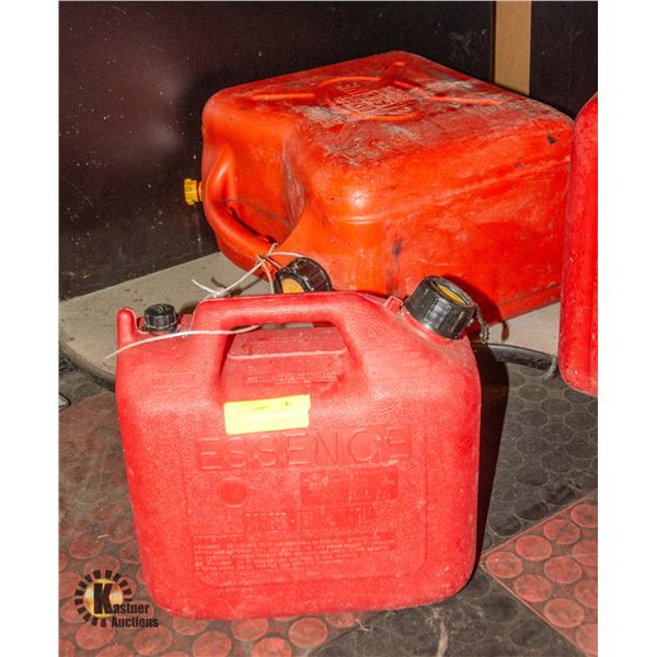 6 US GAL & 2 ½  GAL JERRYCANS