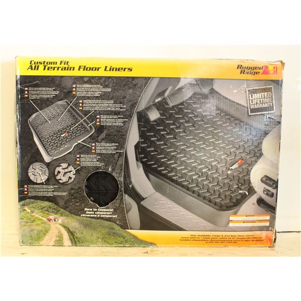 PAIR OF NEW RUGGED RIDGE VEHICLE MATS FORD F250