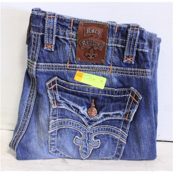 PAIR OF ROCK & REUTUAL 34 X 28