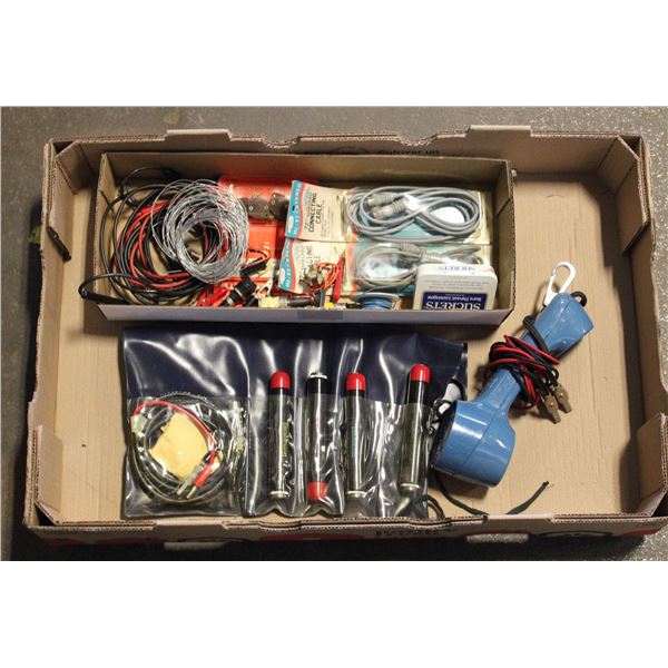 VINTAGE TESTING PROBE KIT, LINEMANS TELEPHONE,MISC
